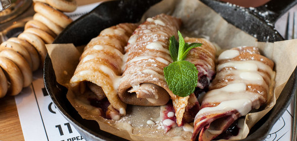 Грушево-маковый пирог