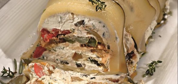 Закуска из творога и овощей