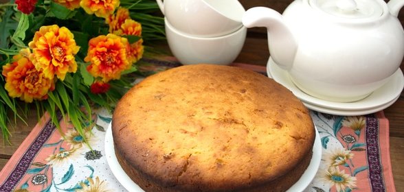 Коврижка с вареньем