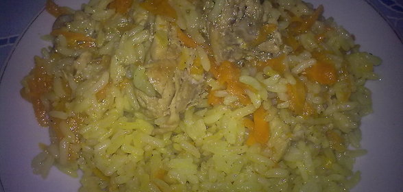 Плов с курицей