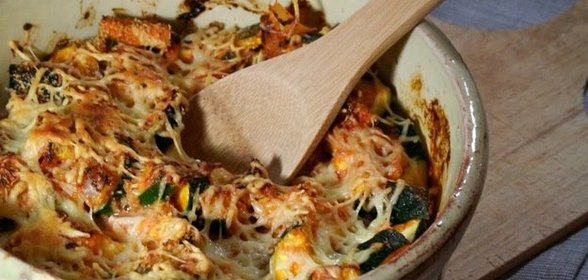 Запеканка из кабачков