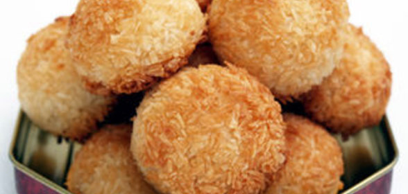 Кокосовое печенье