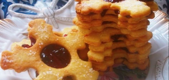 Печенье Снежинки