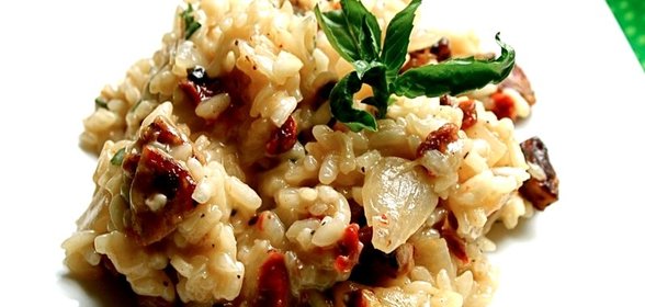 Ризотто с сосиской