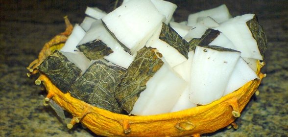 Кокос, вкусом как орех, на десерт