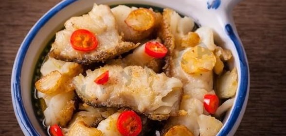 Испанский соус пиль-пиль с треской