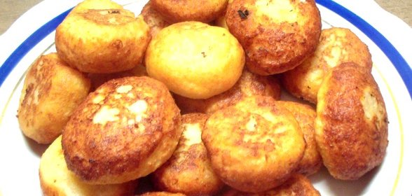 Творожные пончики