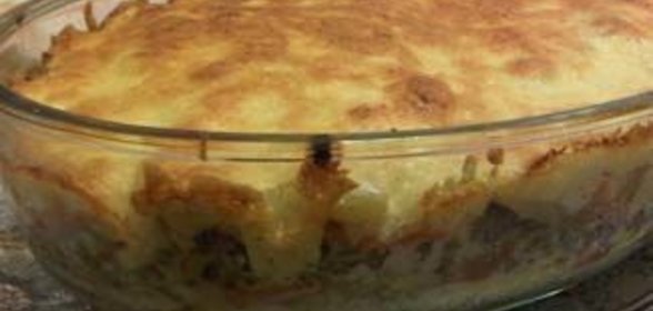 Мясная запеканка