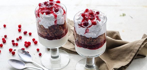 Слоеный десерт из черствого хлеба Амброзия