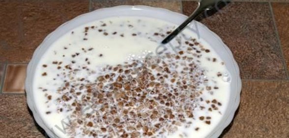 Гречневая каша с молоком
