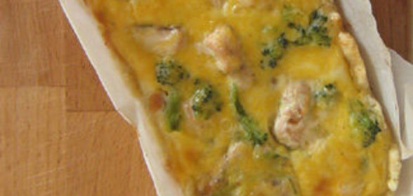 Киш с горбушей