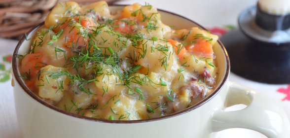 Герлаш - литовское овощное рагу за 30 минут