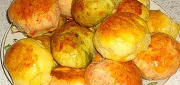 Пирожки-сырники для кроликов