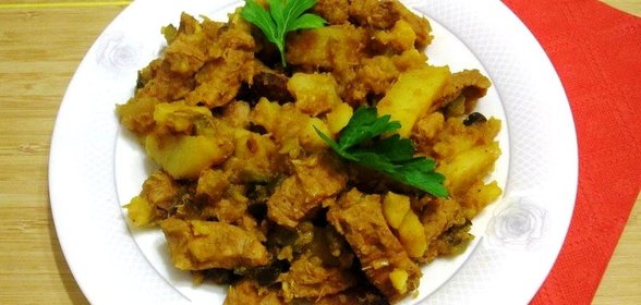 Азу приготовленное по-татарски