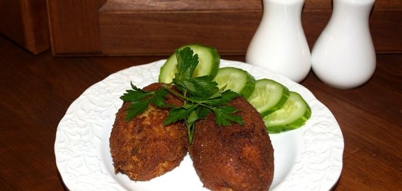 Куриные котлеты по-киевски