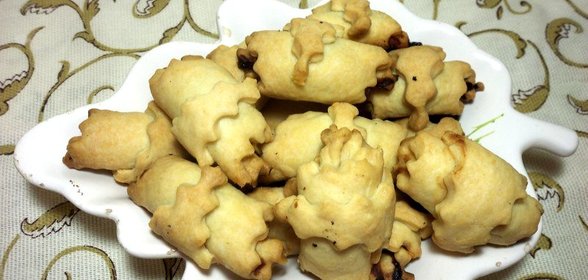 Рогалики с вишней