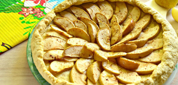 Пирог с яблоками