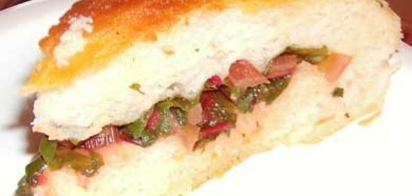 Пирог со свекольными листьями а-ля Осетинский