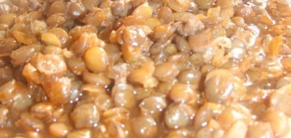 Чечевичная похлёбка Крестьянский ужин