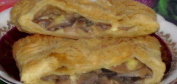 Пирожки Вильнюс с шампиньонами