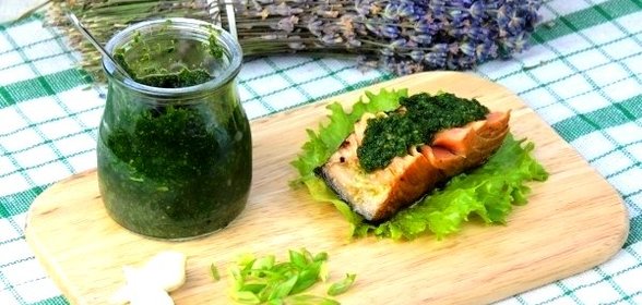 Соус из кинзы