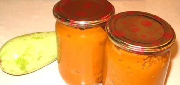 Кабачковая икра с перцем на зиму