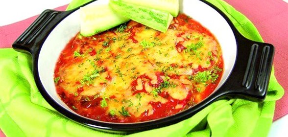 Гратен с яйцами по‑баскски