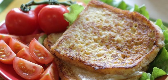 Гренки на завтрак. Видео