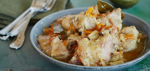 Эскабече из кролика