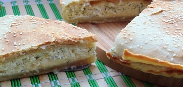 Греческий сырный пирог