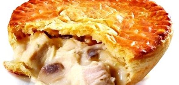 Пирог с волнушками