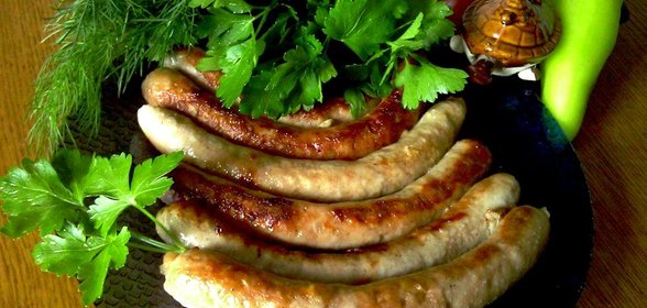 Жареные колбаски