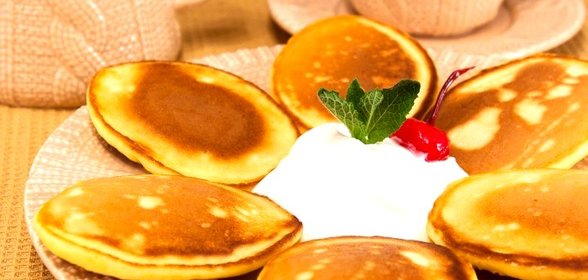 Кукурузные оладьи