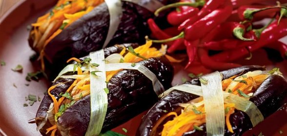 Фаршированные баклажаны