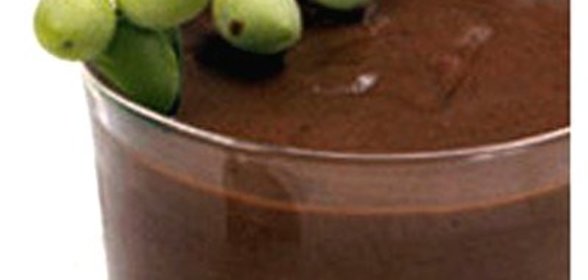 Шоколадный мусс с оливковым маслом