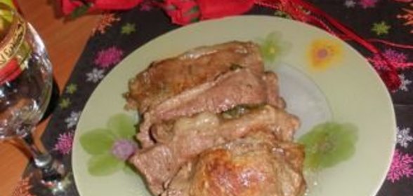 Праздничные зимние отбивные