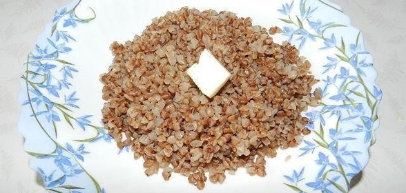 Гречневая каша на воде