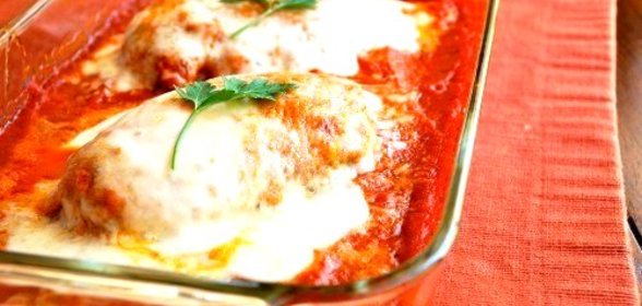 Куриные грудки с сыром