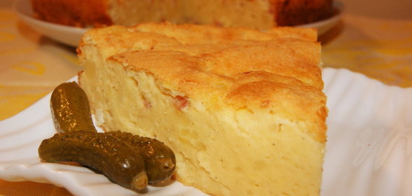 Пататопита по-гречески.а по-нашему просто картофельная запеканочка