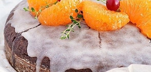 Пряничный пирог с шоколадом