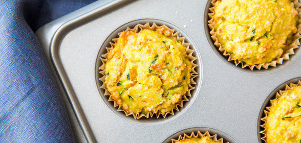 Маффины с морковью и цукини