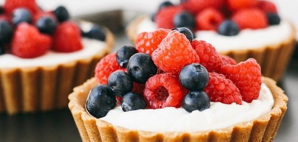 Корзиночки без выпечки из крекера