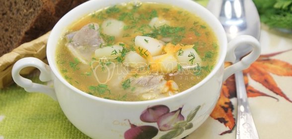 Запеканка картофельная с грибами