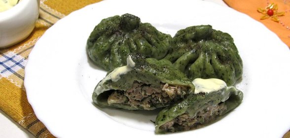 Хинкали зелёные