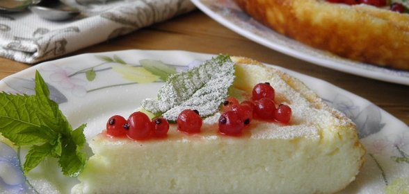 Вкусная творожная запеканка