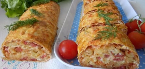 Пицца в лаваше