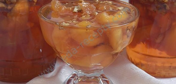 Варенье из айвы с лимоном