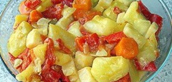 Овощное рагу от ленивой