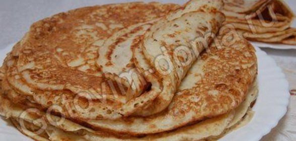 Блины дрожжевые