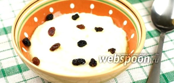 Манная каша на молоке